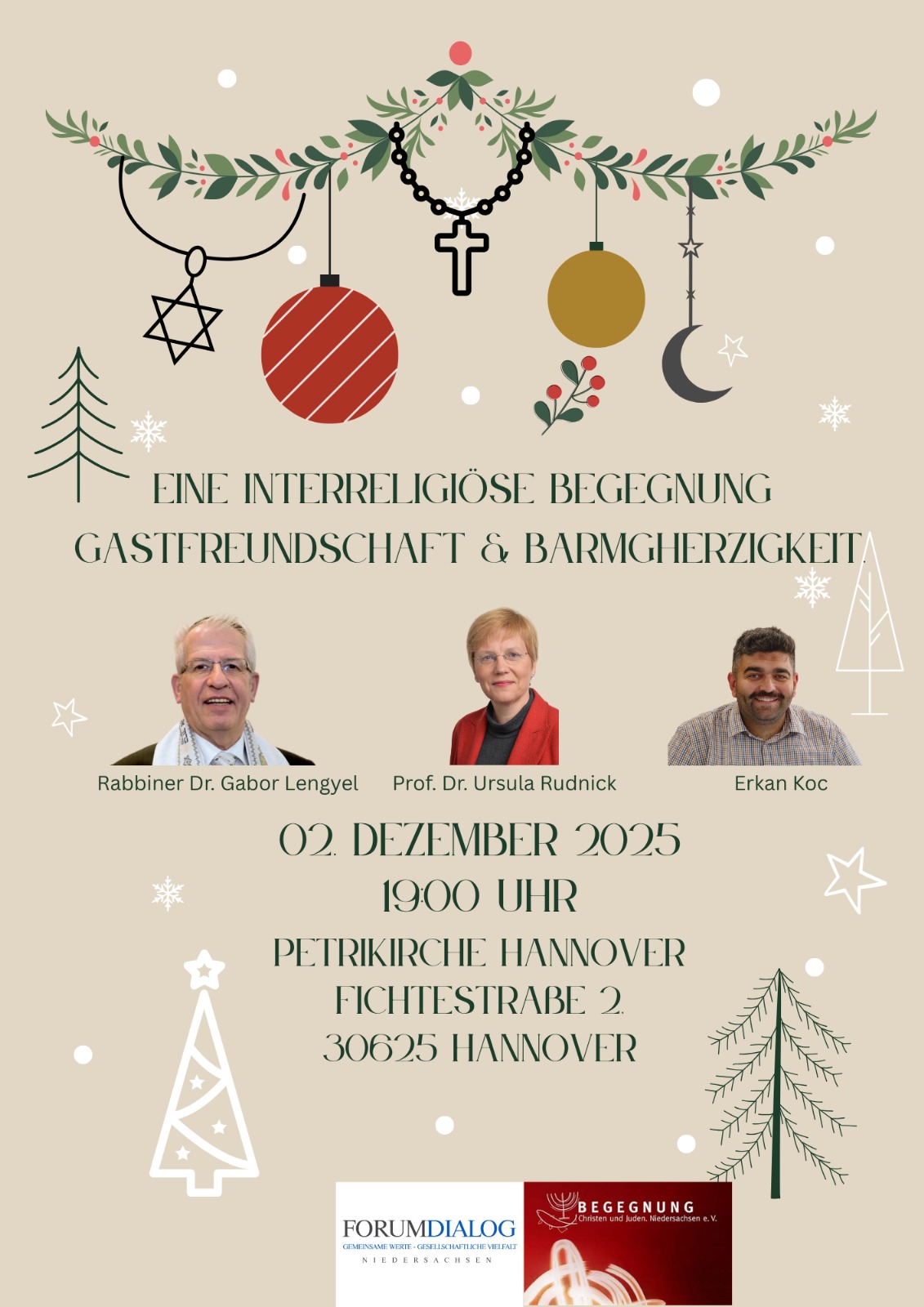Interreligiöse Begegnung – Gastfreundschaft & Barmherzigkeit