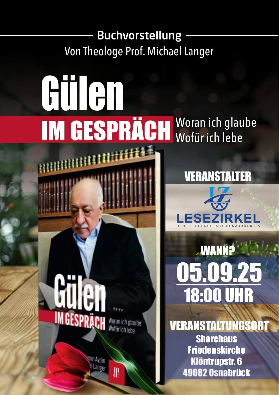 Buchlesung - Gülen im Gesprächen