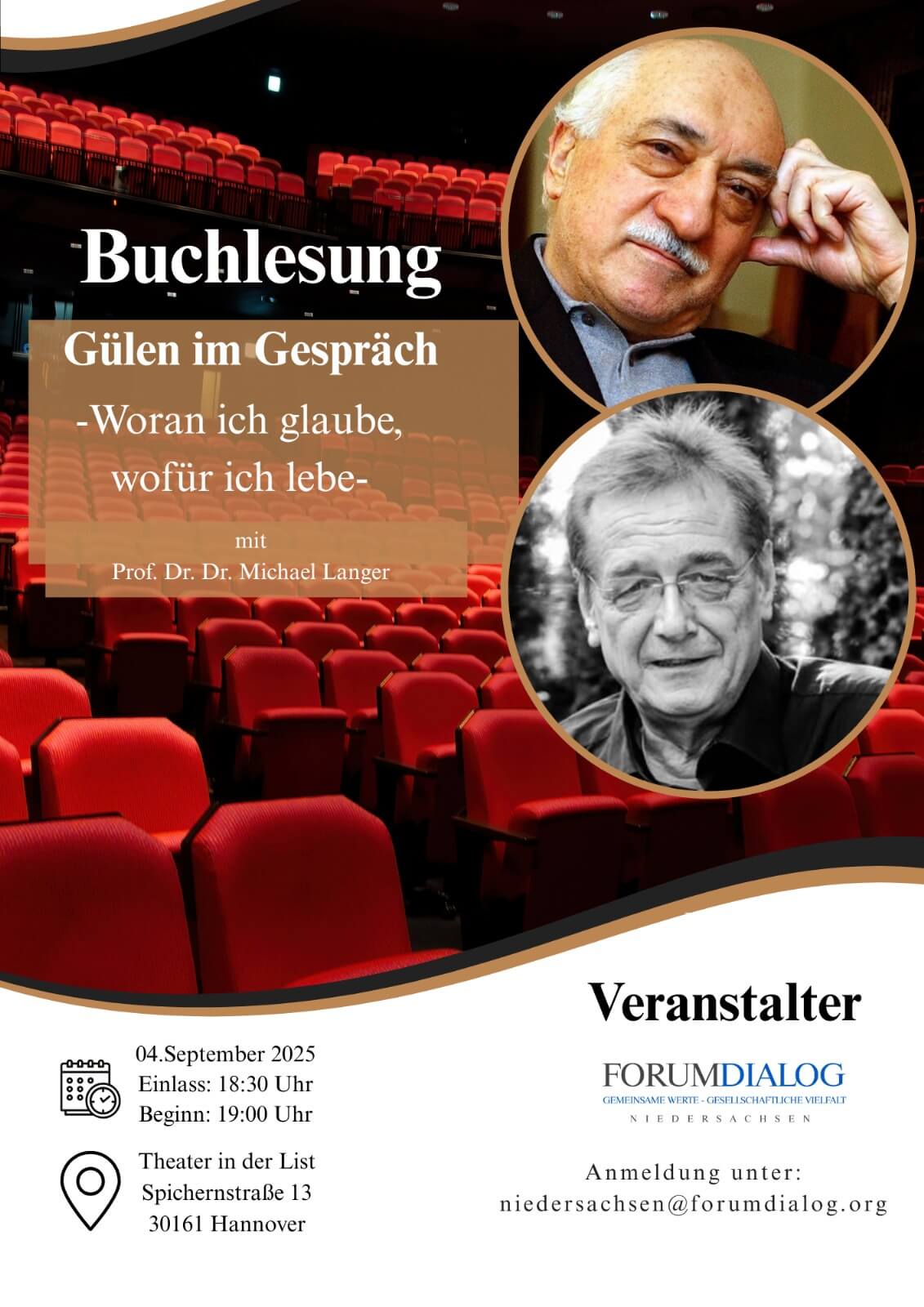 Buchlesung - Gülen im Gesprächen